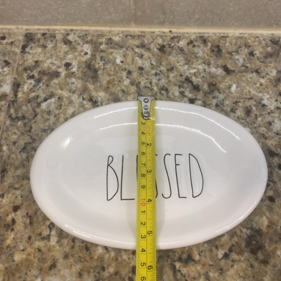 Rae Dunn Blessed Appetizer Plate - Picture 5 of 5